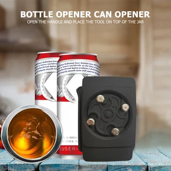 

Go Swing Topless Can Opener Ez-Drink Opened Beer Bottle Opener Manual Can Opener Kitchen Tool Beer Bar Accessories drop ship