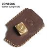 ZONESUN Custom LOGO Hot Foil Stamping Brass Mold, Wood Leather Paper Embossing Mold Plate DIY Design Mouldings ► Photo 3/6