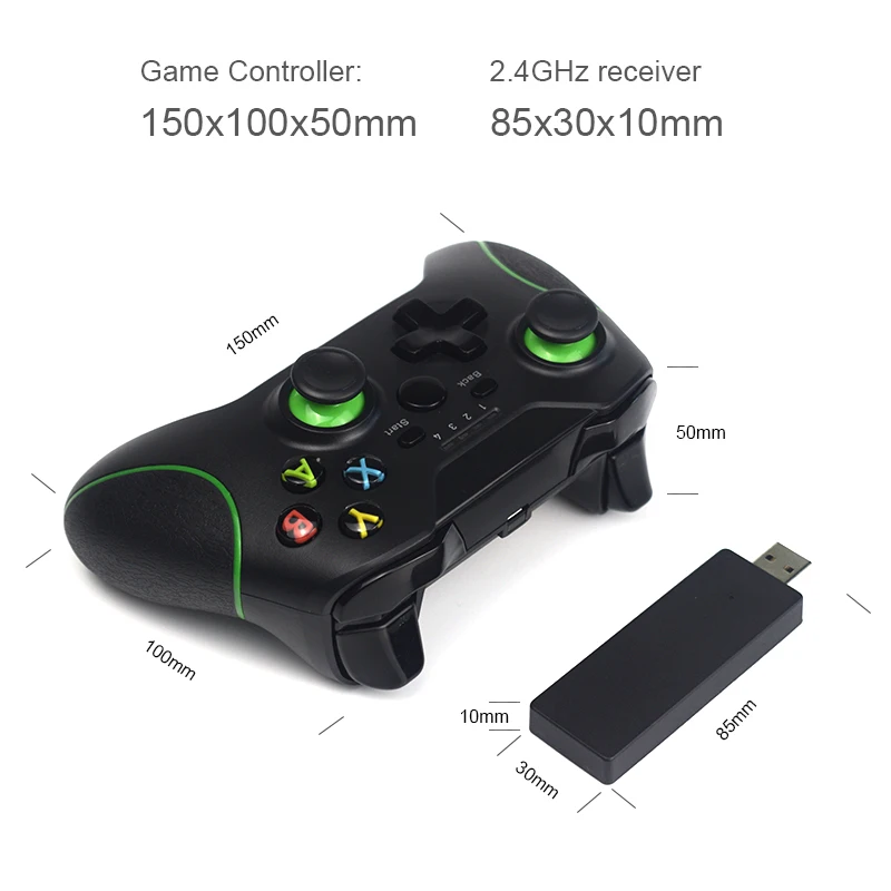 2,4G беспроводной контроллер для Xbox One консоль для ПК для Android геймпад для смартфона джойстик