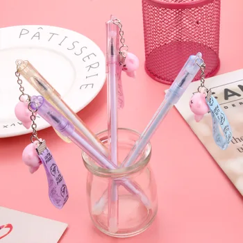 

36pcs/set Korean Cartoon New Cute Pig Pendant Neutral Pen Student Study Stationery Wholesale Pig Pen Factory Stationery Cute