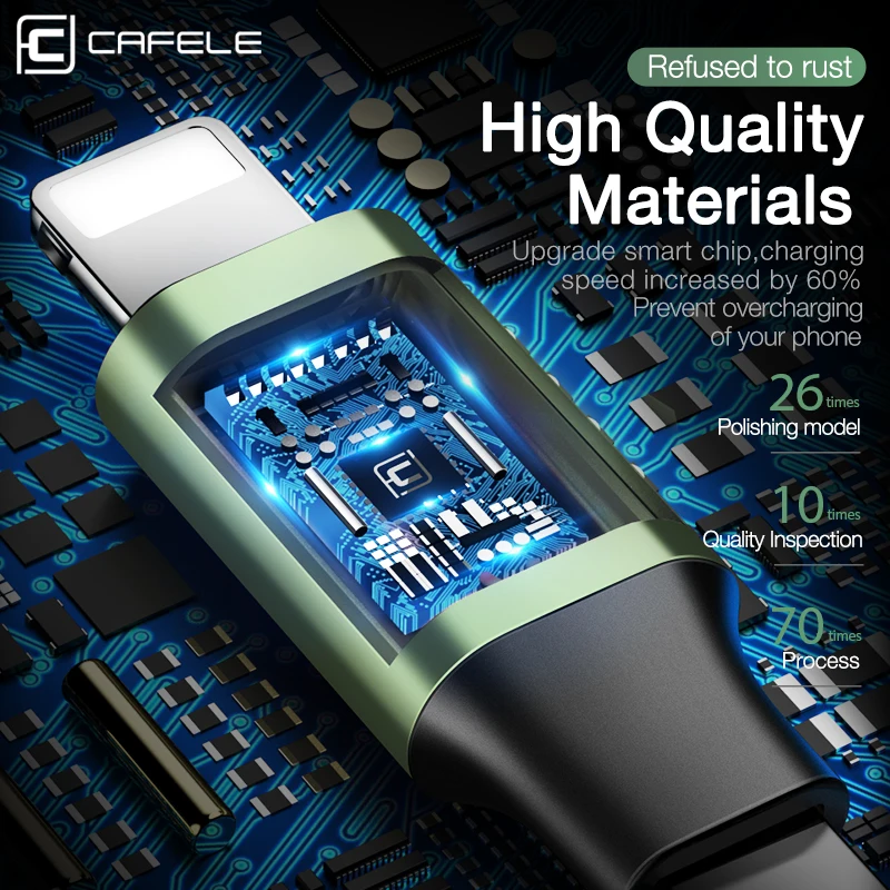  Cafele 3 in 1 Lade USB Kabel für iPhone Typ C Micro Versenkbare Ladegerät Kabel 120cm 3A Schnelle L