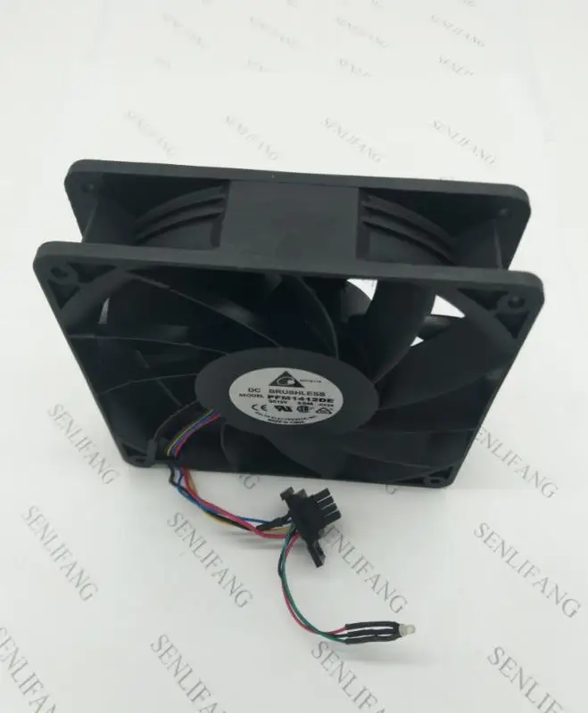 PFM1412DE 14 см 14038 140x140x38 мм DC12V 5.04A серверный кулер большой объем воздуха сверхзаряженный Вентилятор охлаждения