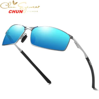 

Sunglasses Men Polarized Driving Chameleon Glasses Male Change Color Sun Glasses Day Night Vision Driver's Eyewear M331 + Case