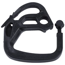 100 шт./лот, затеняющий крючок с сетью, сельскохозяйственная ферма, теплица, занавес, линия, Солнцезащитная сетка, открытый двор, культура, забор, линия, крючки