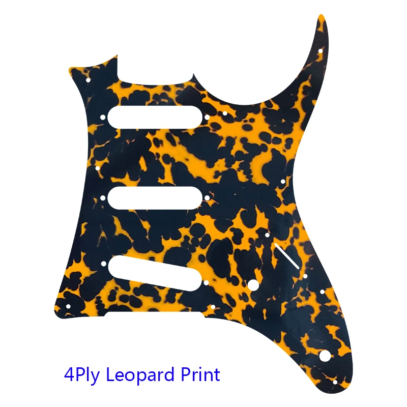 Peças de Guitarra Extremidade de Garra de Guitarra Captador de Arranhões Pleroo Personalizadas-para Ibanez Umbiger Sss Pickguard Mij Grx20 - Image 3