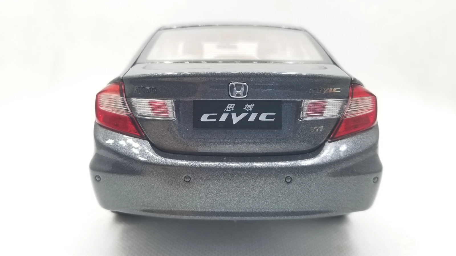 1:18 литья под давлением модель для Honda Civic 9 2014 серый редкий сплав игрушечная
