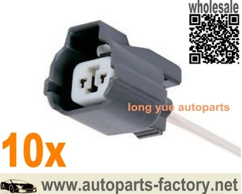 

longyue 10pcs 2 Way ACDelco PT1697 Front Wheel Plugs Vehicle Speed Sensor Connector Pigtail