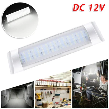 

12V Car LED Lights Interior Dome Roof Ceiling Reading Lamp Aluminum Base