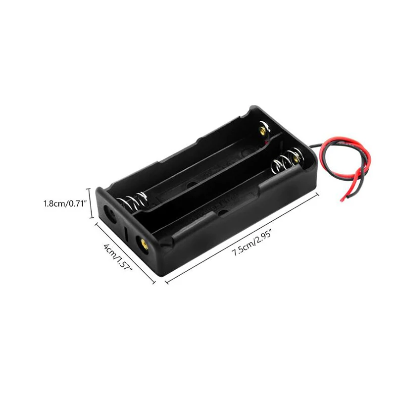 Power bank case 18650 Power Bank Cases 1X 2X 3X 4X 18650 Battery Holder Storage Box Case 1 2 3 4 Slot Battery Container With Wire Lead