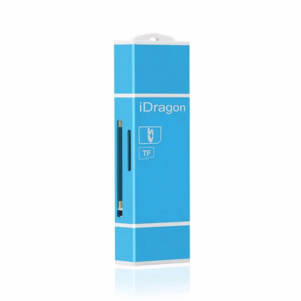 Mini Card Reader 3 In 1 TF Secure Digital Memory Card OTG Card Reader Expansion Card Portable For IOS For Android Computer