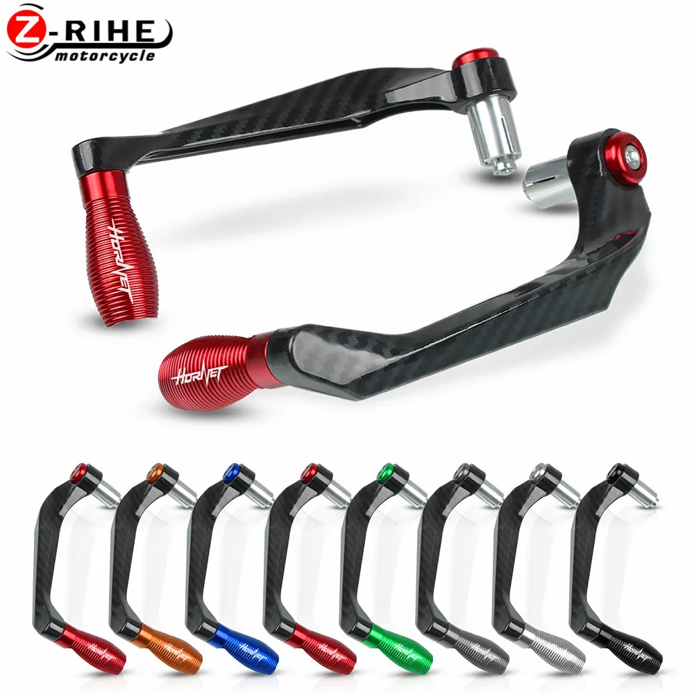 

Motorcycle Accessories Aluminum Brake Clutch Lever Hand Guard Handle Falling Protection moto parts For honda hornet all years