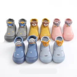 Chaussettes de sol Anti off pour enfants, chaussures de dessin animé pour bébés en bas âge, vente en gros, livraison directe, meilleurs produits 2020 
