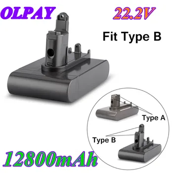 

22.2V 12800mAh Li ion vacuum cleaner rechargeable replacement battery for Dyson Type B DC31 DC34 DC35 DC44 Animal DC45