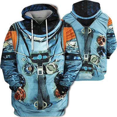 hoodies PLstar Космос armstrong космический набор астронавт 3d толстовки/Толстовка зима осень Забавный Harajuku с длинным рукавом Уличная одежда - Цвет: hoodies