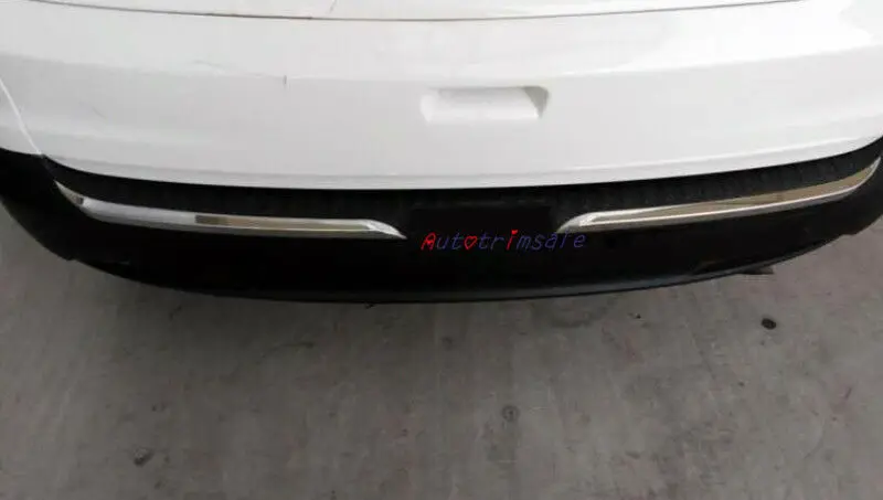 Черный внешний задний багажник бампер защитная пластина протектор для Honda CR-V CRV