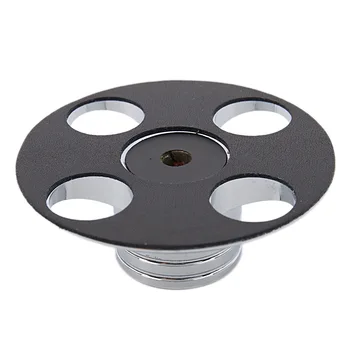 

RISE-Audio Lp Vinyl Turntables Metal Disc Stabilizer Record Player Weight Clamp Hifi(Silver)
