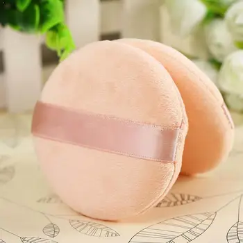 

1pcs Portable Round Make-up Puff High Quality Pure Sponge Puff Makeup Beauty Tools Make-up Tasteless Cotton Soft Puff Fixed K6Z2