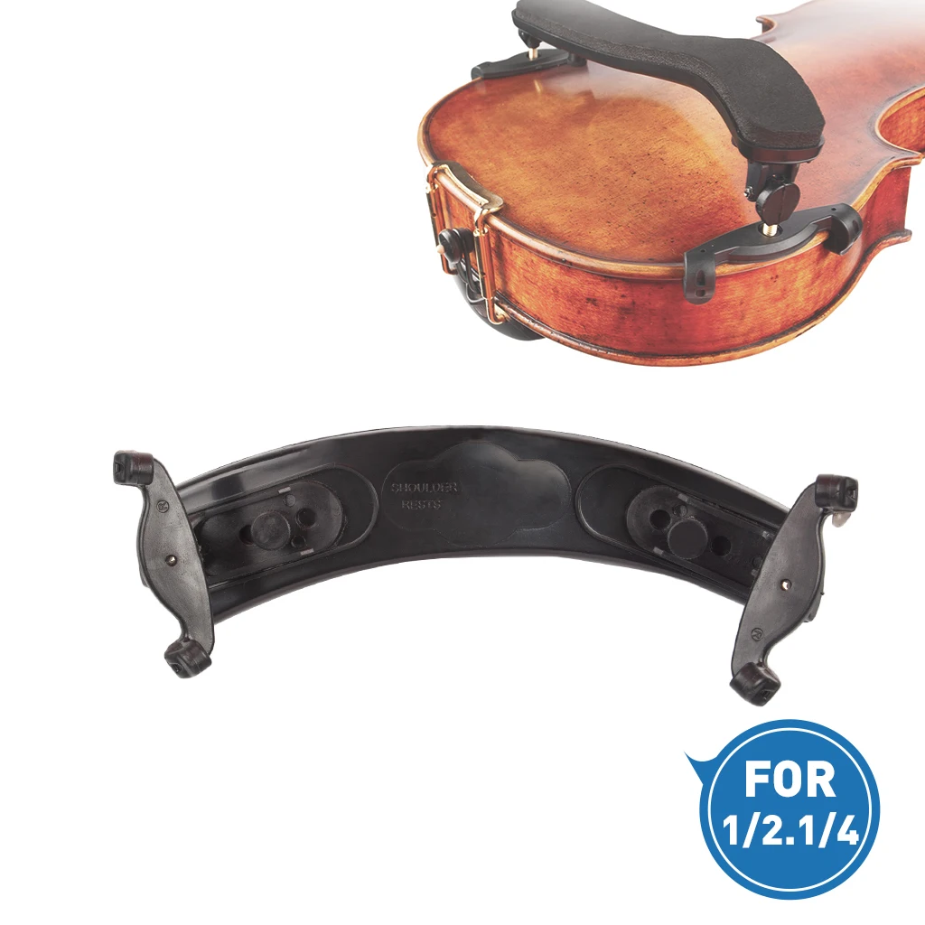 Adjustable Violin Shoulder Rest Plastic EVA Padded For 1/2 1/4 Fiddle Parts &amp Accessories | Спорт и развлечения
