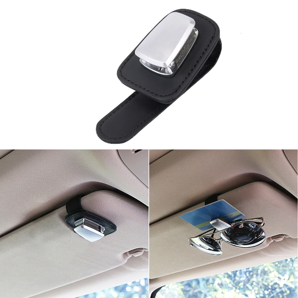 

Car Sun Visor Glasses Clip Multi-functional Bill Storage Car Sunglasses Bracket Sun Visor Glasses Clip