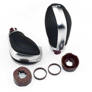 

Modification Chrome Matte Gear Shift Knob DSG Cover Cap RED For VW Golf MK6 MK7 R GTI Passat B7 B8 CC R20 Jetta MK6