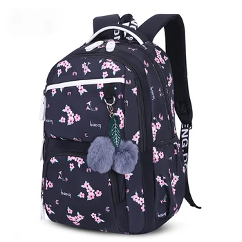 

Large Schoolbag for girls kids Waterproof Student Book-Bags Primary School Shoulder Bags Hiking Outdoor Backpacks