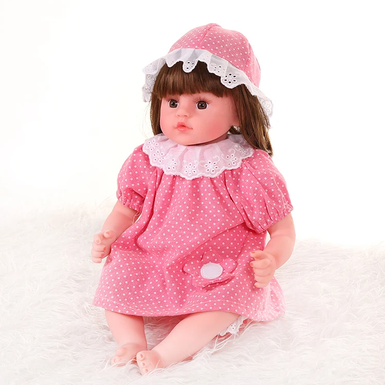 47 см Bebes Reborn baby muvieneca rebol силиконовый Reborn Super Baby Lifelike baby Bonecas baby Kid Doll toys для девочек