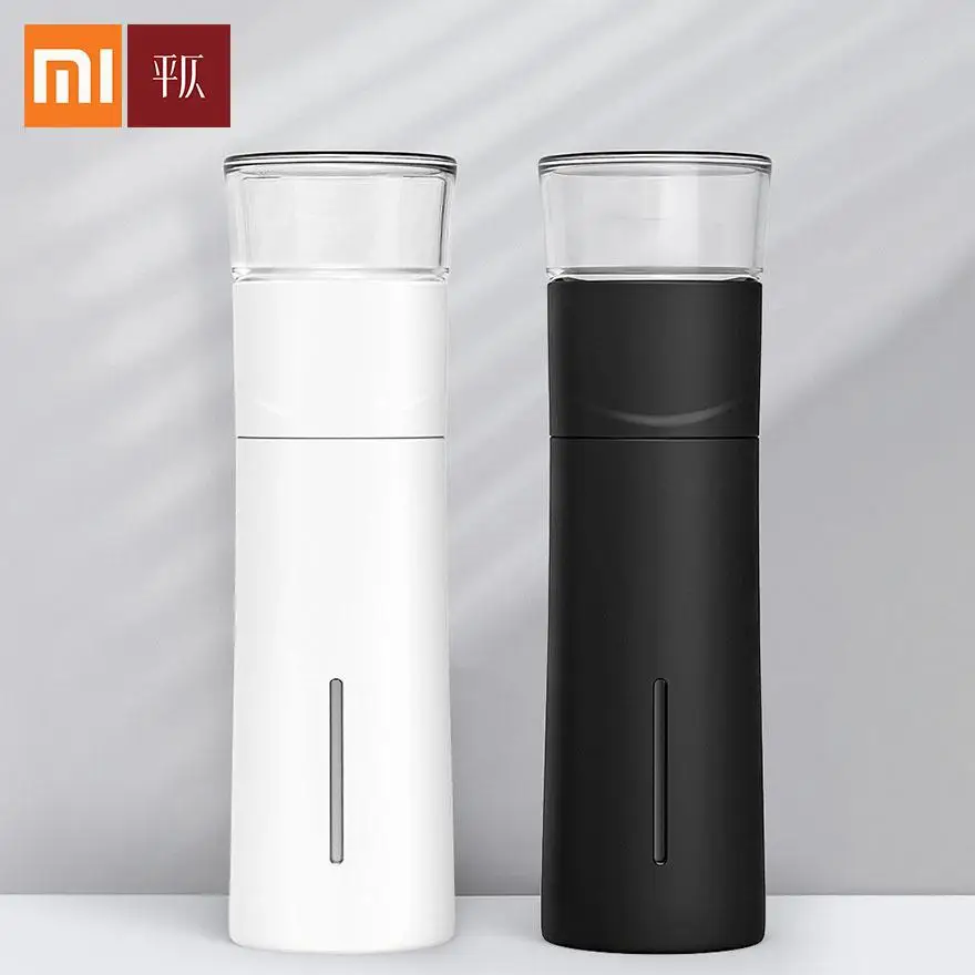 HobbyLane Xiaomi Mijia портативная чашка для воды 300 мл наружная дорожная бутылка с сеточкой для заваривания чая контейнер для сохранения тепла пищевая полипропиленовая кружка