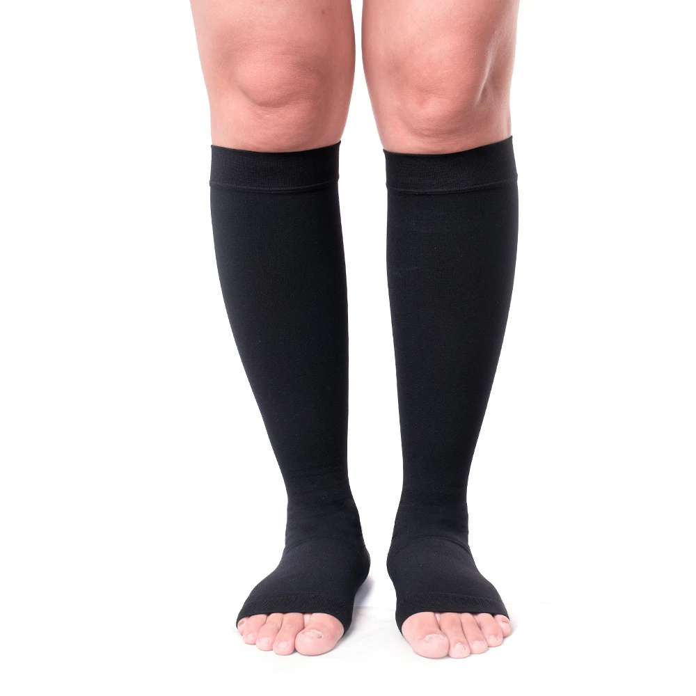 Компрессионные носки для мужчин и женщин 23-32 мм рт. Ст. Медицинский Градуированный для бега медсестер Shin Splints диабетический полет путешествия беременность