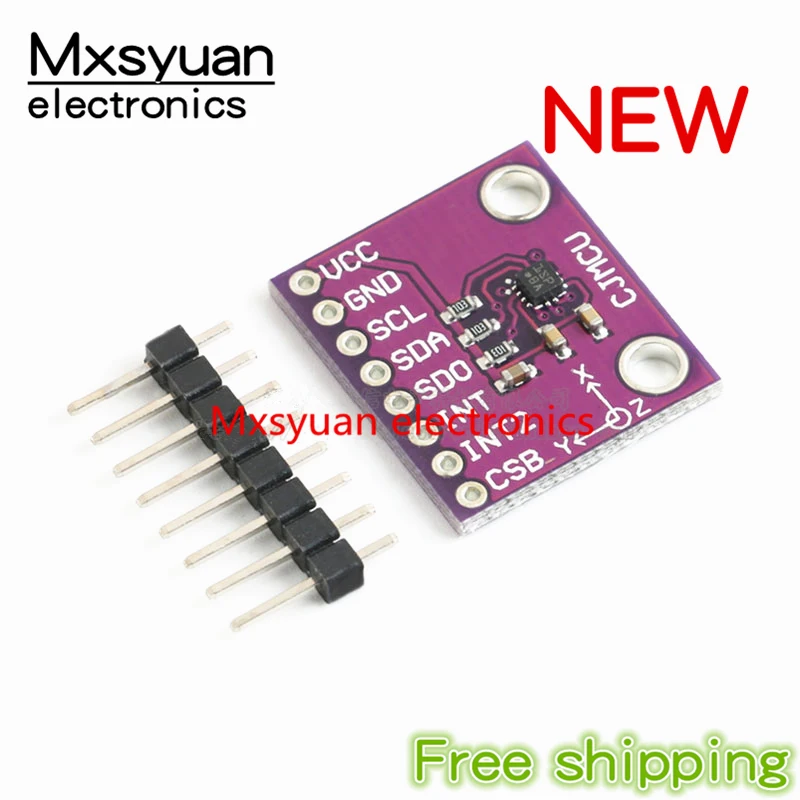 10 шт./лот BMA250E BMA250 CJMCU Новый трехосевой акселерометр модуль low-g XYZ триосевой MEMS