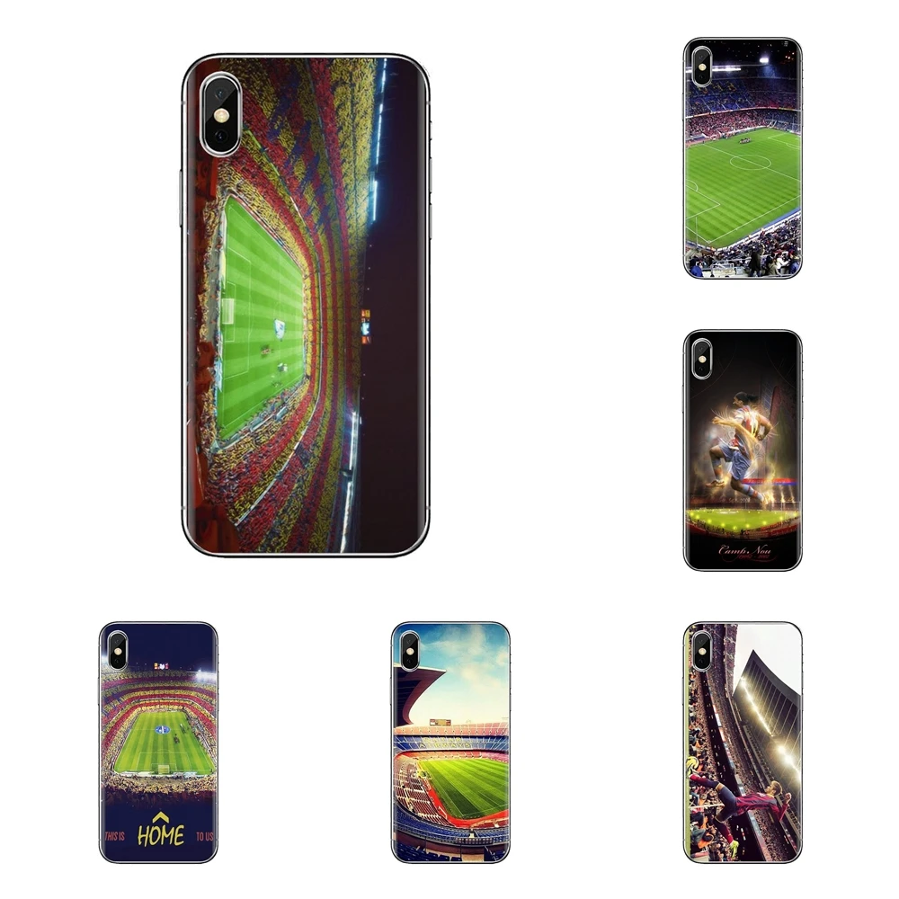 Barcelona Home футбольный стадион для Samsung Galaxy A3 A5 A7 A9 A8 звезда A6 плюс 2018 2015 2016 2017 мягкие