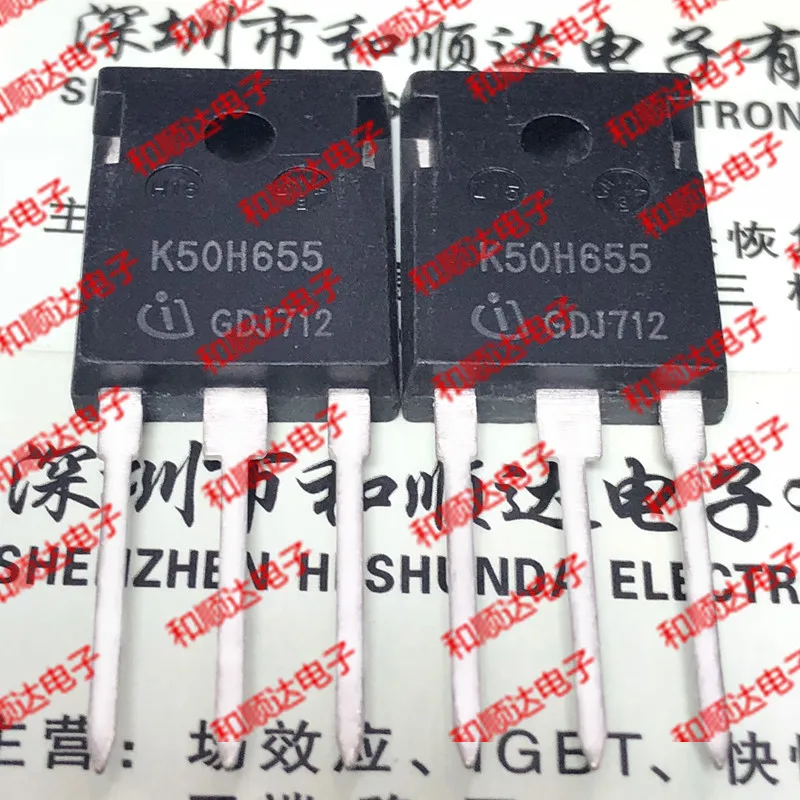 10 шт./лот IKW50N65H5 K50H655 новые имеющиеся в 247 650V 80A