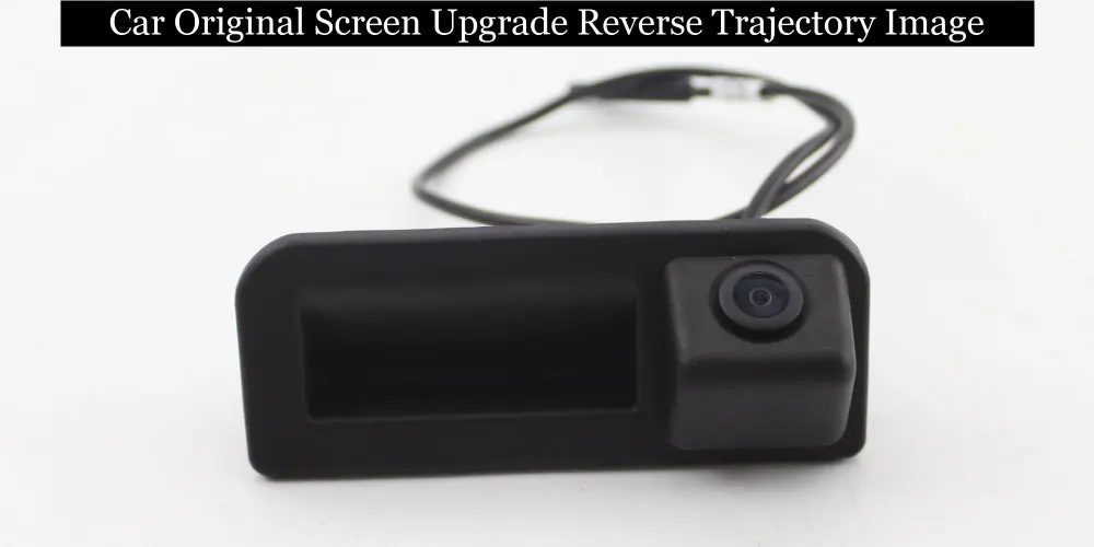 Liislee Parking Camera For Porsche Cayenne 2018~2020 Car Original Screen Upgrade Reverse Dynamic Trajectory Image Trunk Handle 14