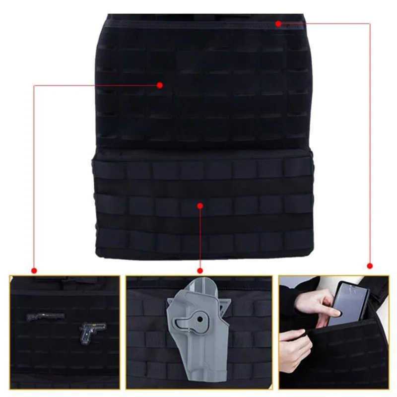  Molle   ٵ  ÷Ʈ ĳ  Ʈ    ȣ    Airsoft 
