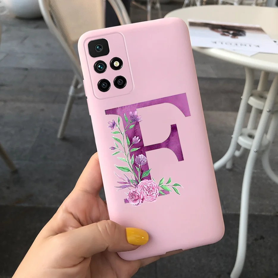 Stylish Letter Design Soft TPU Case for 6.5'' Smartphones - Silicone Protective Cover and Bumper
