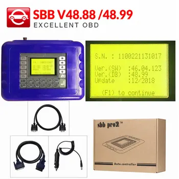 

Super SBB PRO2 Key Programmer V48.99 Support New Cars Up To 2017 Update Of SBB V48.88 V46.02 No Tokens SBB PRO 2 48.99