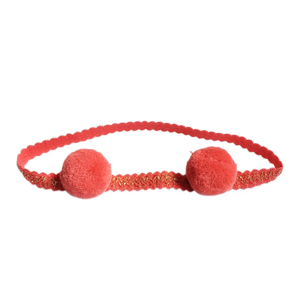 Fashion New Design Baby Kids Girls Hairball Hairband Headband Baby Turban Knot Head Wraps Baby Hair Accessories kuromi