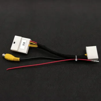 

24Pin Original Video Input Switch Reverse Camera RCA Adapter Cable For Toyota Land Cruiser Prado Crown Highlander 2010-2018