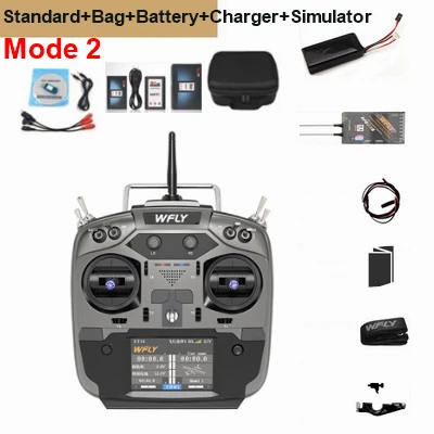 WFLY ET16 + RF209S + Bag + Battery + Charger + Simulator WFLY ET16 + RF209S + Bag + Battery + Charger + Simulator