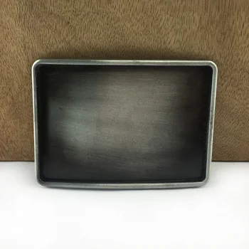 

BuckleClub wholesale zinc alloy blank DIY belt buckle cowboy jeans gift belt buckle FP-03429 pewter finish 4cm width loop