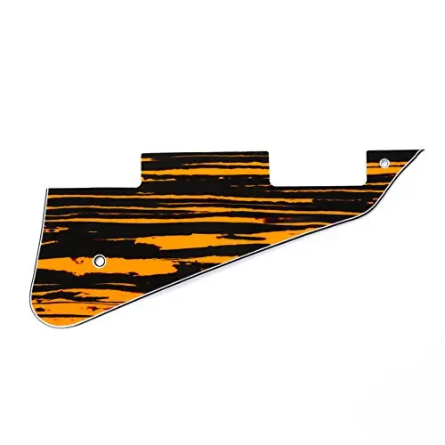 Электрогитара Pickguard Стандартный современный стиль гитарные части, 1Ply - Цвет: Шоколад