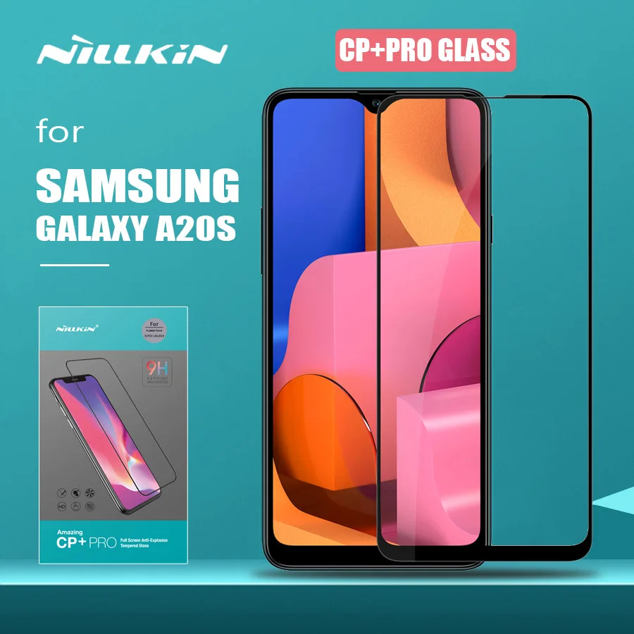 Для samsung Galaxy A20S стекло Nillkin CP+ Полное покрытие 2.5D Закаленное стекло протектор экрана для samsung Galaxy A20S HD стеклянная плёнка