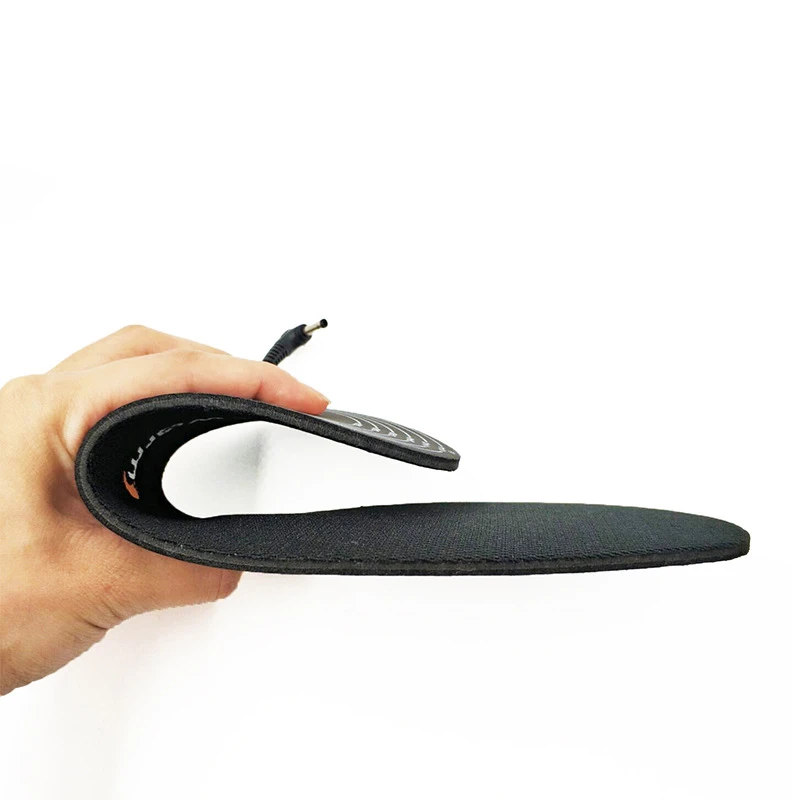 Winter USB Heated Insoles Anti-Bending Cold-Proof And Warm Electrically Heating Foot Warmer Rechargeable Heating Cuttable Unisex