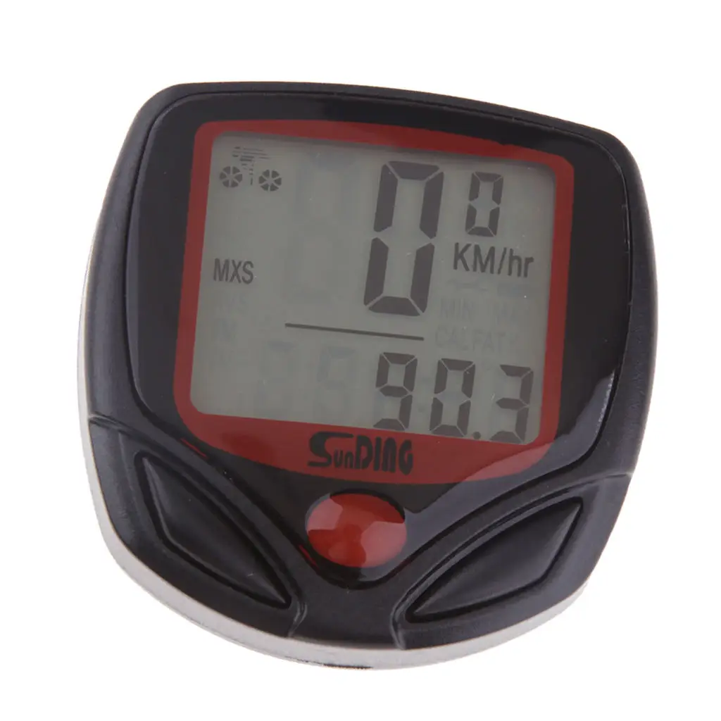 1 Set Waterproof Motorcycle Odometer Speedometer Tachometer Gauge LCD Digital Kit For Motorcycle Scooter Moped Dirtbike