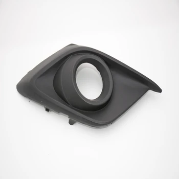 

1 Pcs RH Right Front Bumper Fog Lamp Cover Fog Light Bezel With Hole Skin Line for MAZDA 3 AXELA 2014