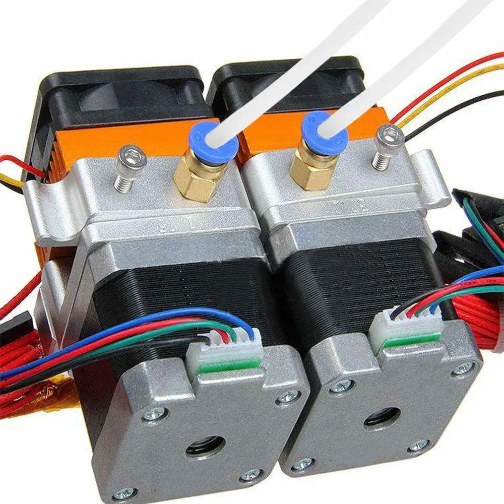 3d принтер 4M м OD PTFE тефлоновая трубка 4M+ 10 шт PC4-M6 Быстрый фитинг+ 10 шт PC4-M10 Мужской прямой пневматический нажимной фитинг 1,75 мм