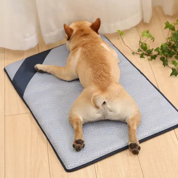 

Pet Dog Mat Car Cool Ice Pad Teddy Mattress Mat Small Large Dogs Cat Cushion Summer Keep Cool Bed Pet Dog Cat Pad Carrier Mat CN