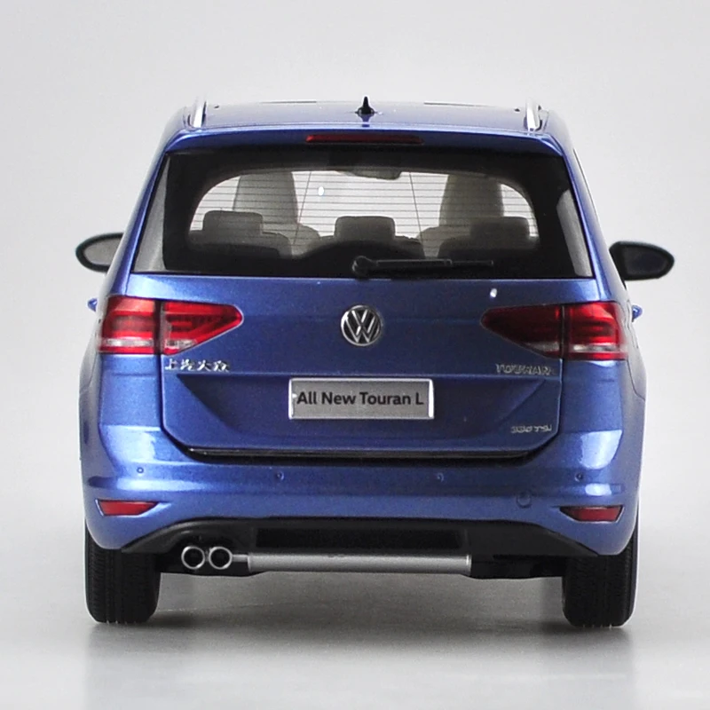 Авторизованный подлинный 1/18 Масштаб Volkswagen все новые Touran L коричневый на Рождество/День рождения подарок, коллекция
