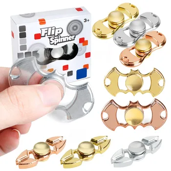 

Metal Fidget Spinner EDC Spinner For Autism ADHD Anti Stress Tri-Spinner High Quality Adult Kids Funny Toys