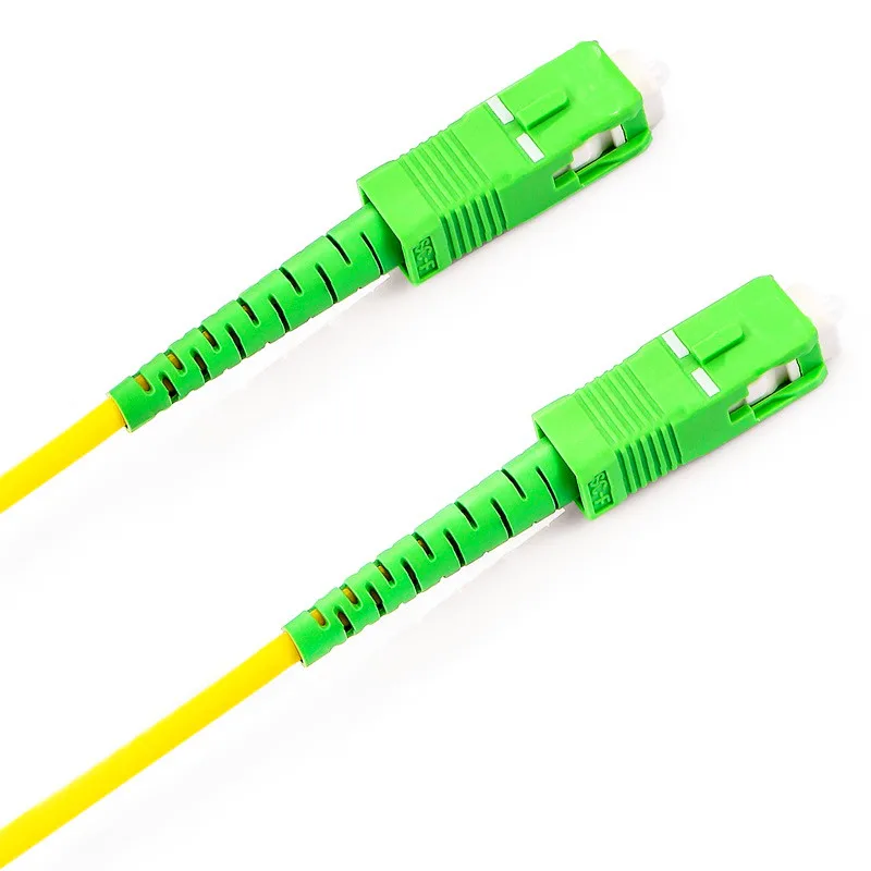 SC одномодовый волоконно оптический патч кабель APC SM 2 0 мм 3 9/125um FTTH волоконный