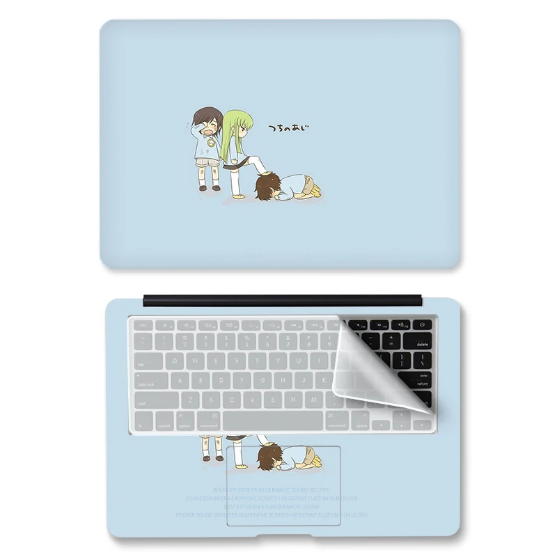 Diy Custom Skin Cartoon Laptop Skin Laptop Sticker 12/13/14/15/17 ...